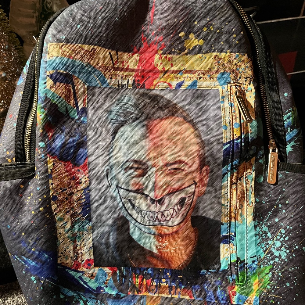 Sprayground The Rare DBD Grin Shark Portrait by Ron English
